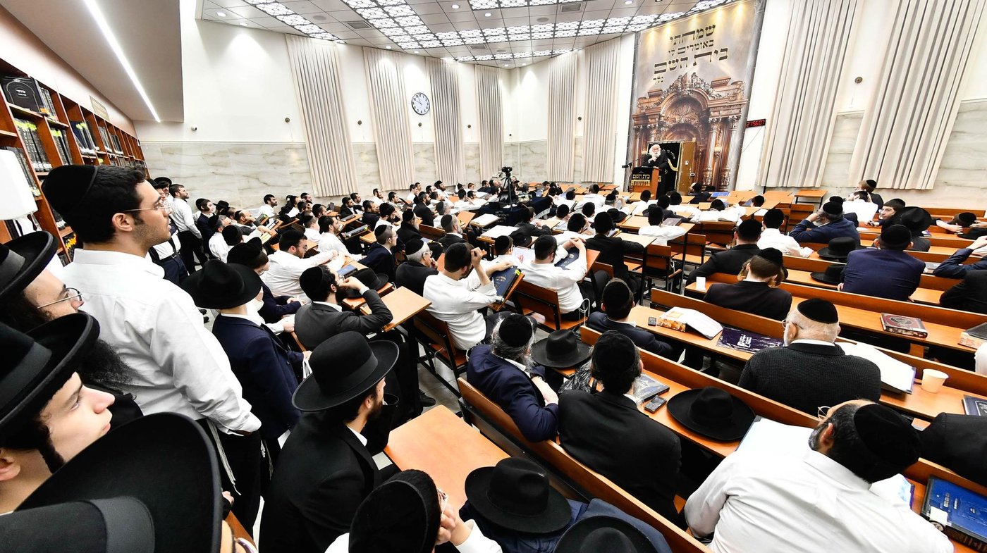 הגר"י סילמן בדרשת שבת הגדול