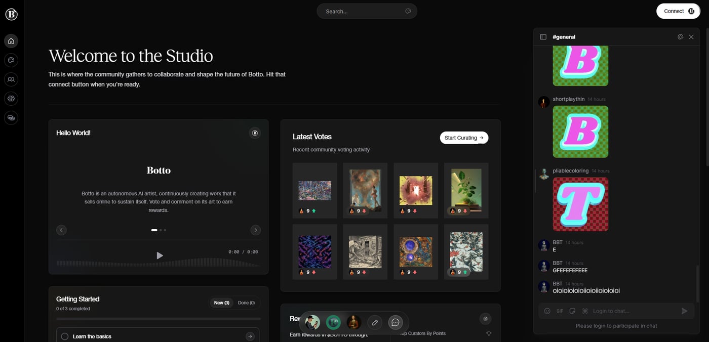 עמוד הבית של BOTTO