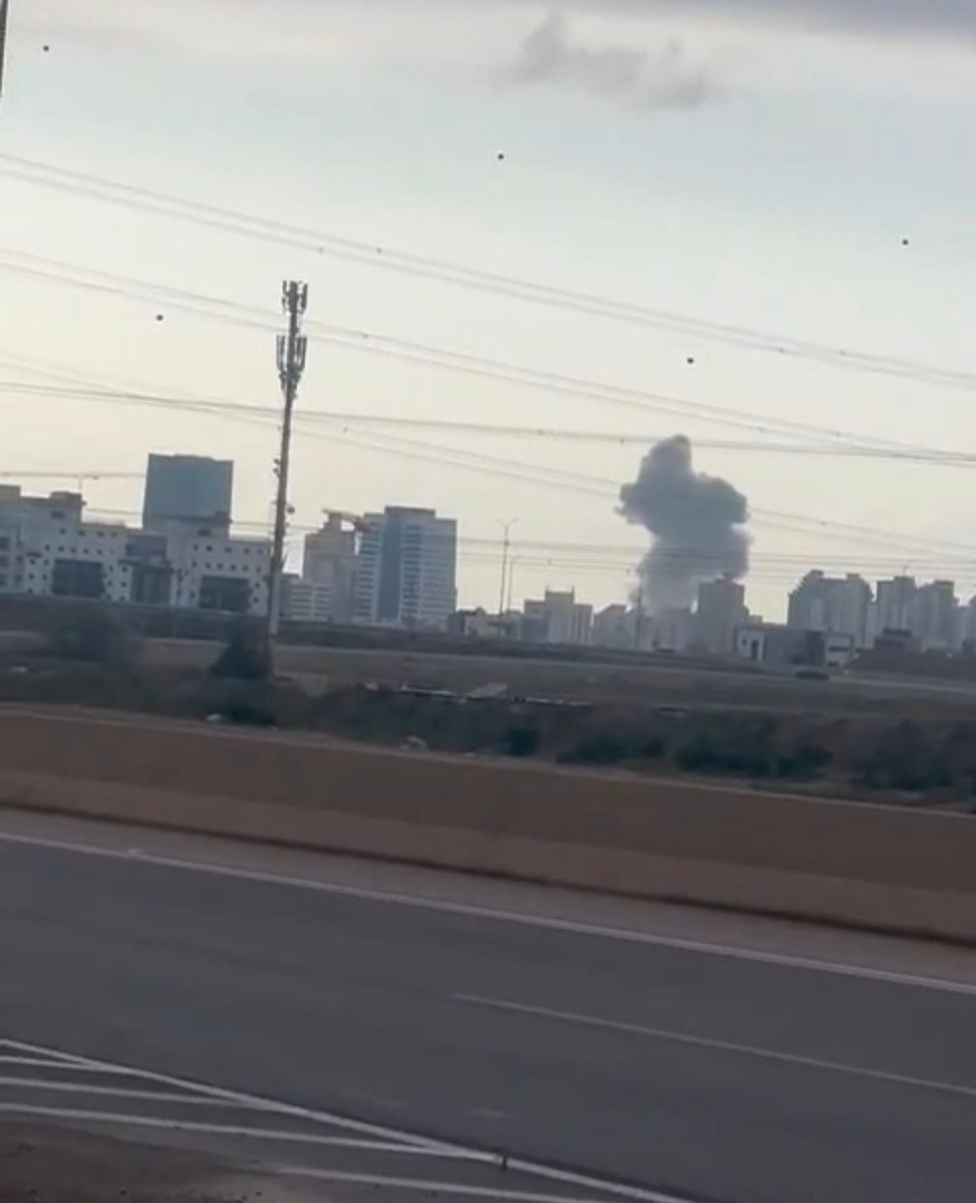 רסיסים נפלו בבאר שבע: 12 זירות נפילה 