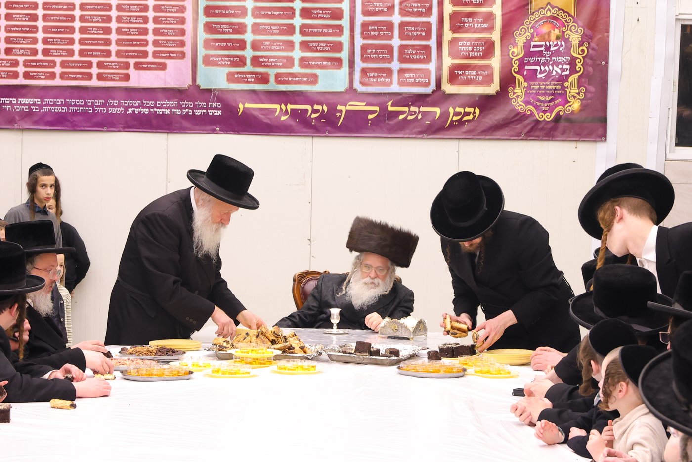 האדמו"ר מנדבורנה ירושלים בברכת האילנות