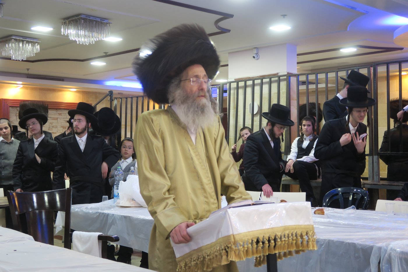 הרה"צ רבי אלימלך בידרמן שבת באלעד