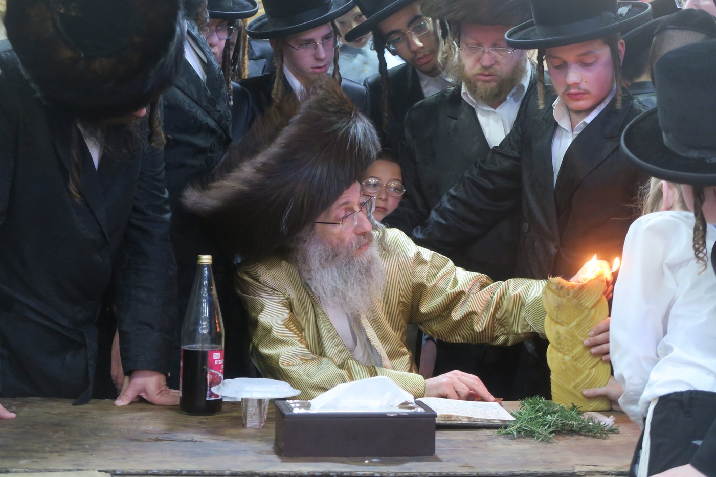 הרה"צ רבי אלימלך בידרמן שבת באלעד