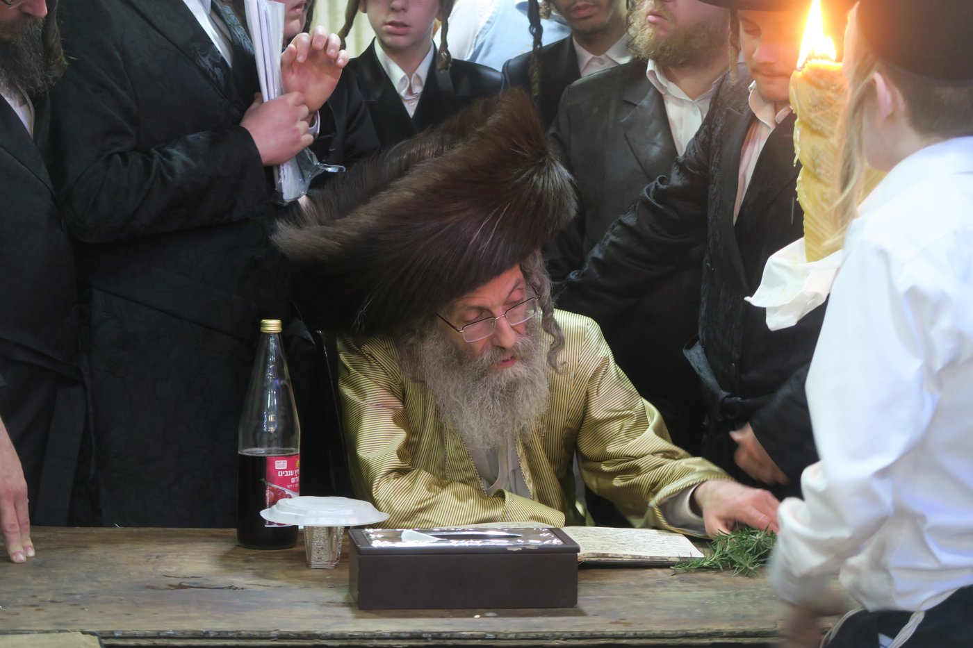 הרה"צ רבי אלימלך בידרמן שבת באלעד