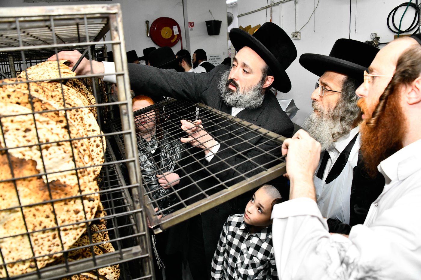 הגה"צ רבי אלימלך בידרמן באפיית מצות