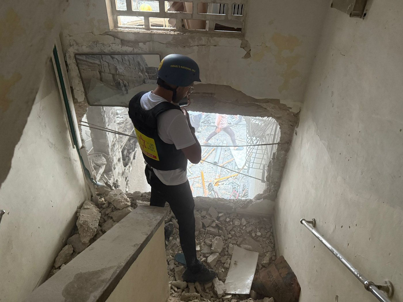 זירת הנפילה בבני ברק