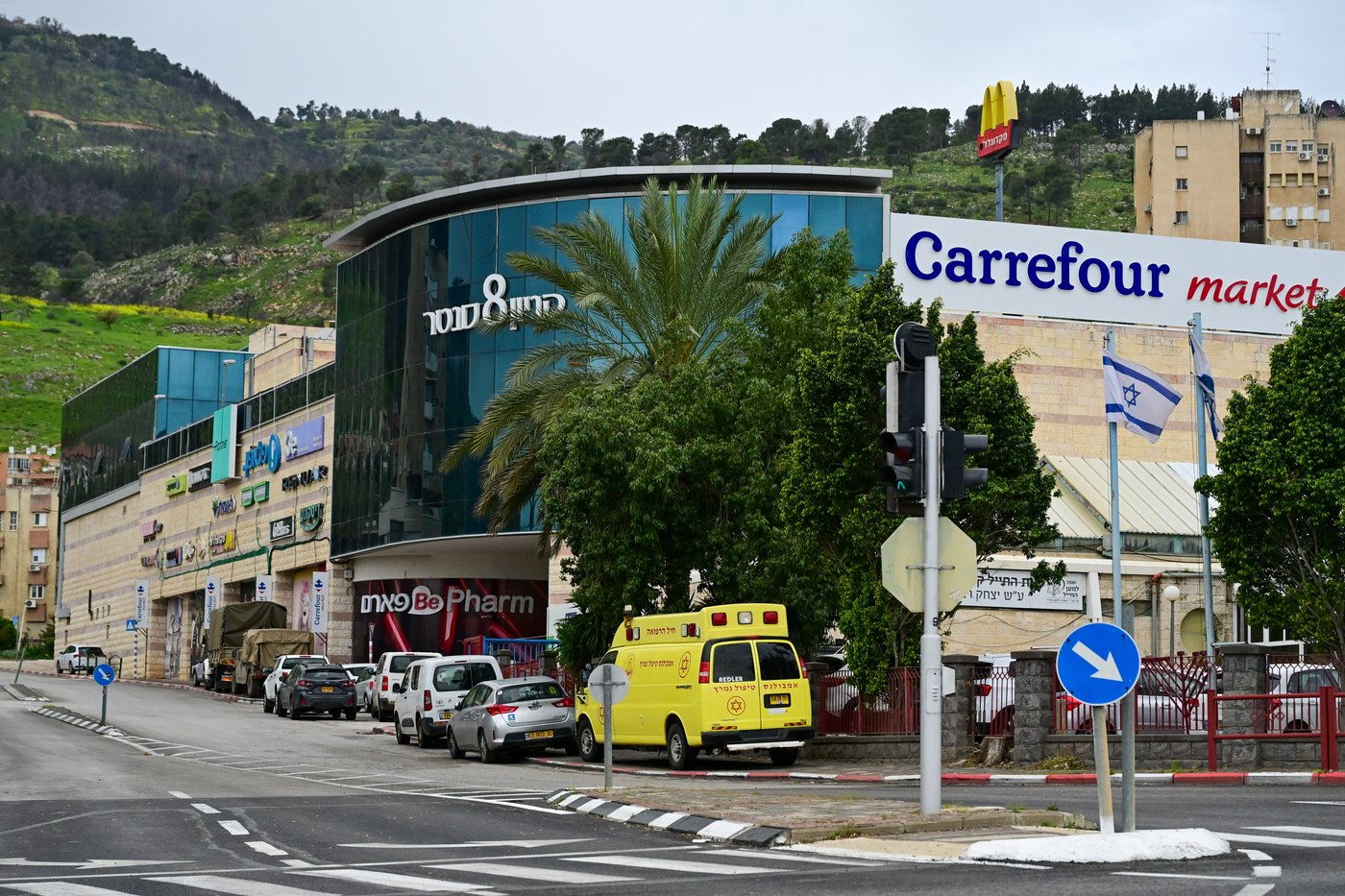 מרכז קניות בקריית שמונה