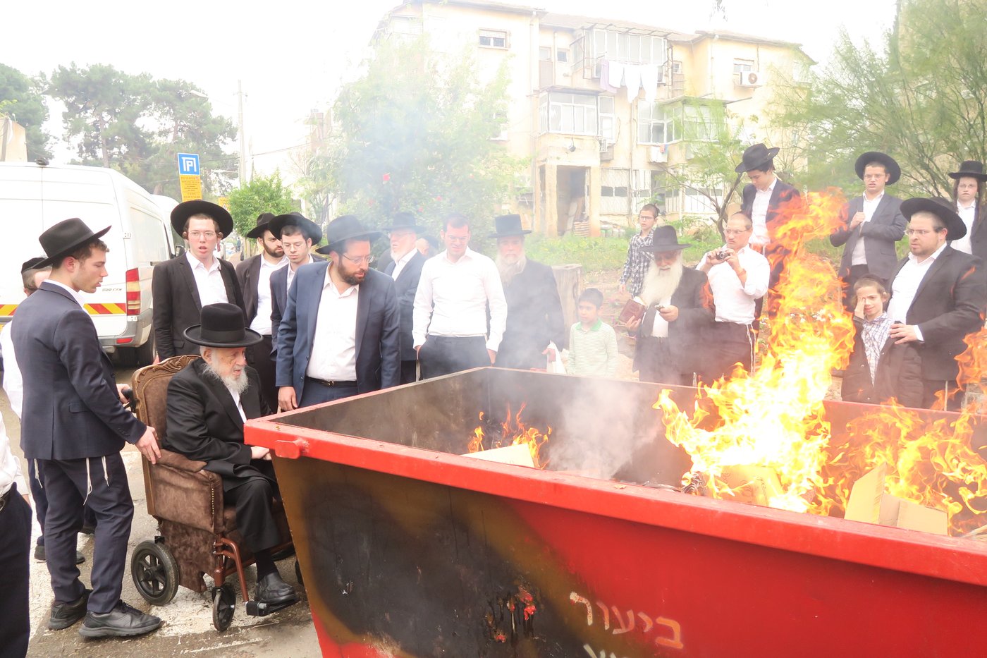 הגרב"ד פוברסקי בשריפת חמץ