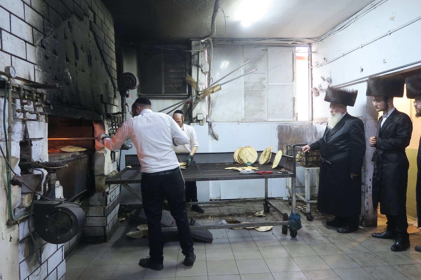 הגרש"א שטרן באפיית מצות