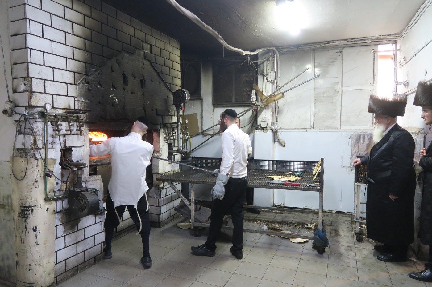 הגרש"א שטרן באפיית מצות