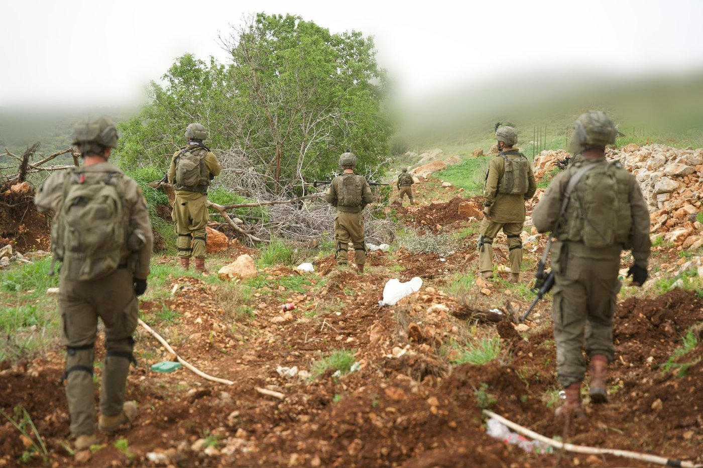 לוחמי צה"ל בדרום לבנון 
