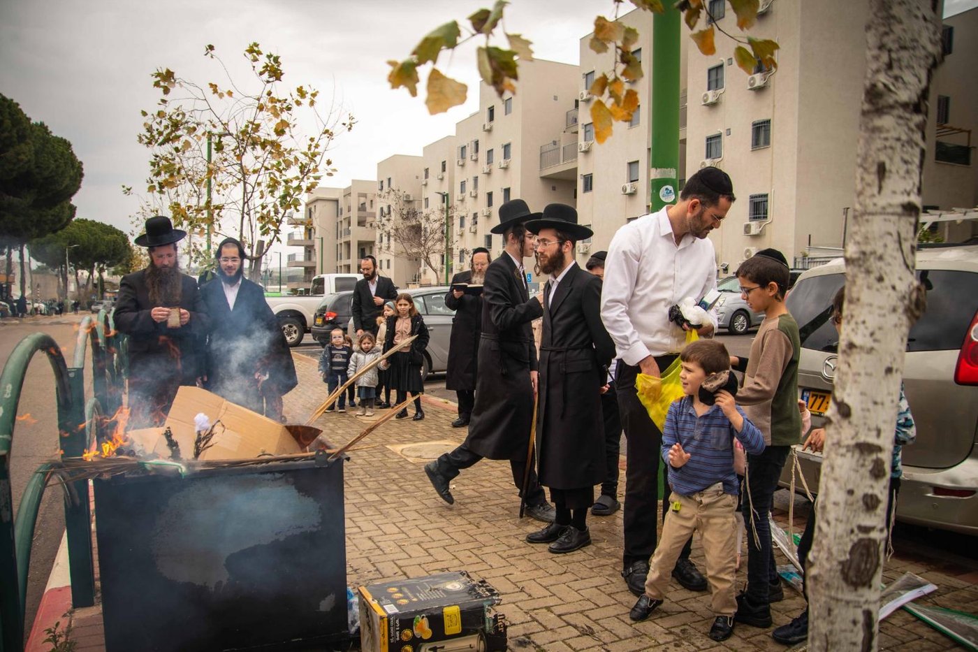 שריפת חמץ בעמנואל