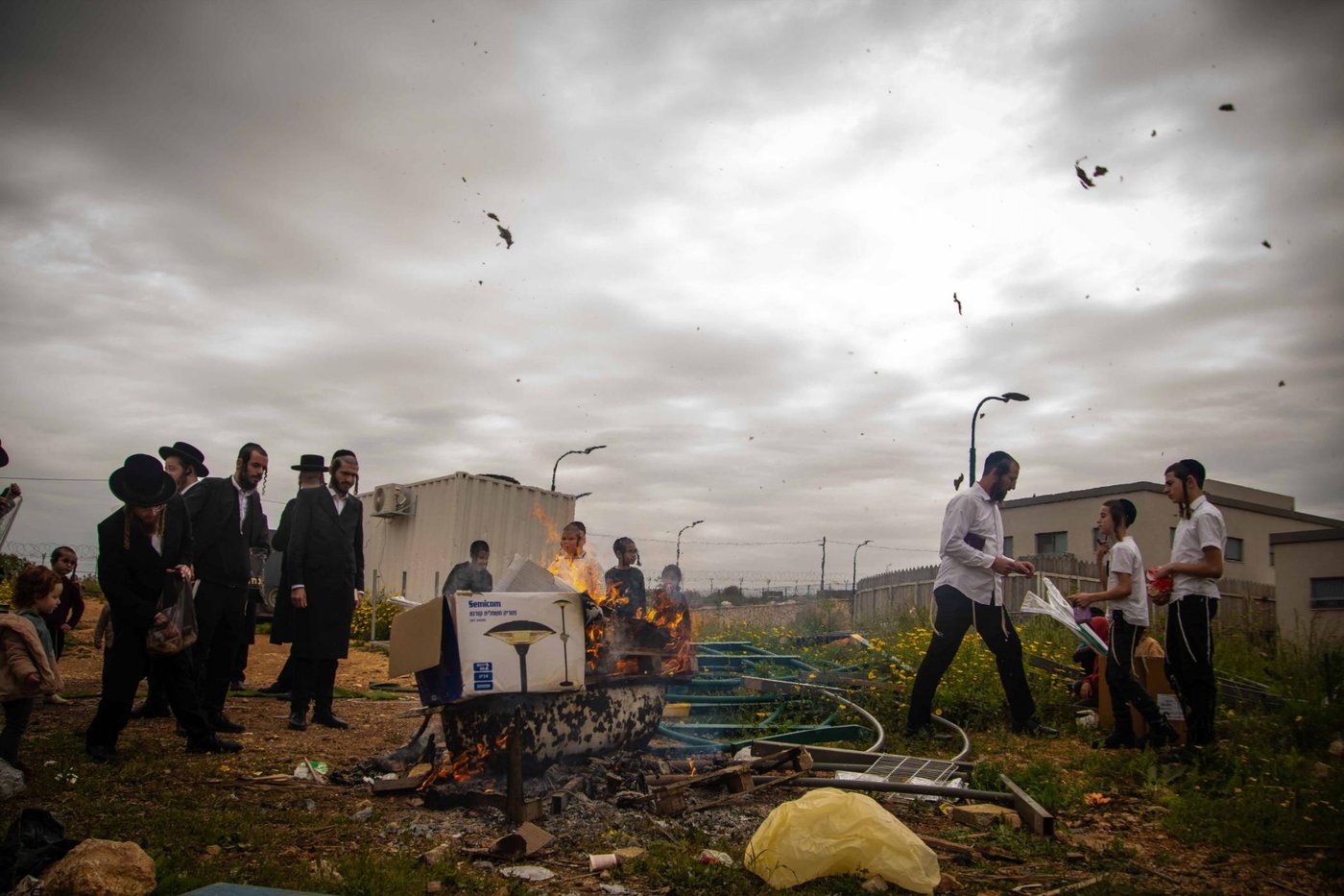 שריפת חמץ בעמנואל