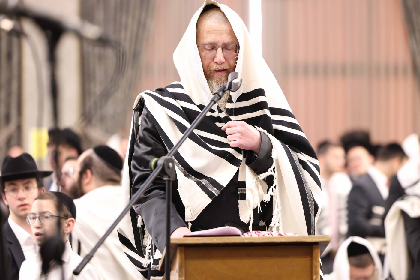 ברכת כהנים בהיכל ישיבת טשכנוב