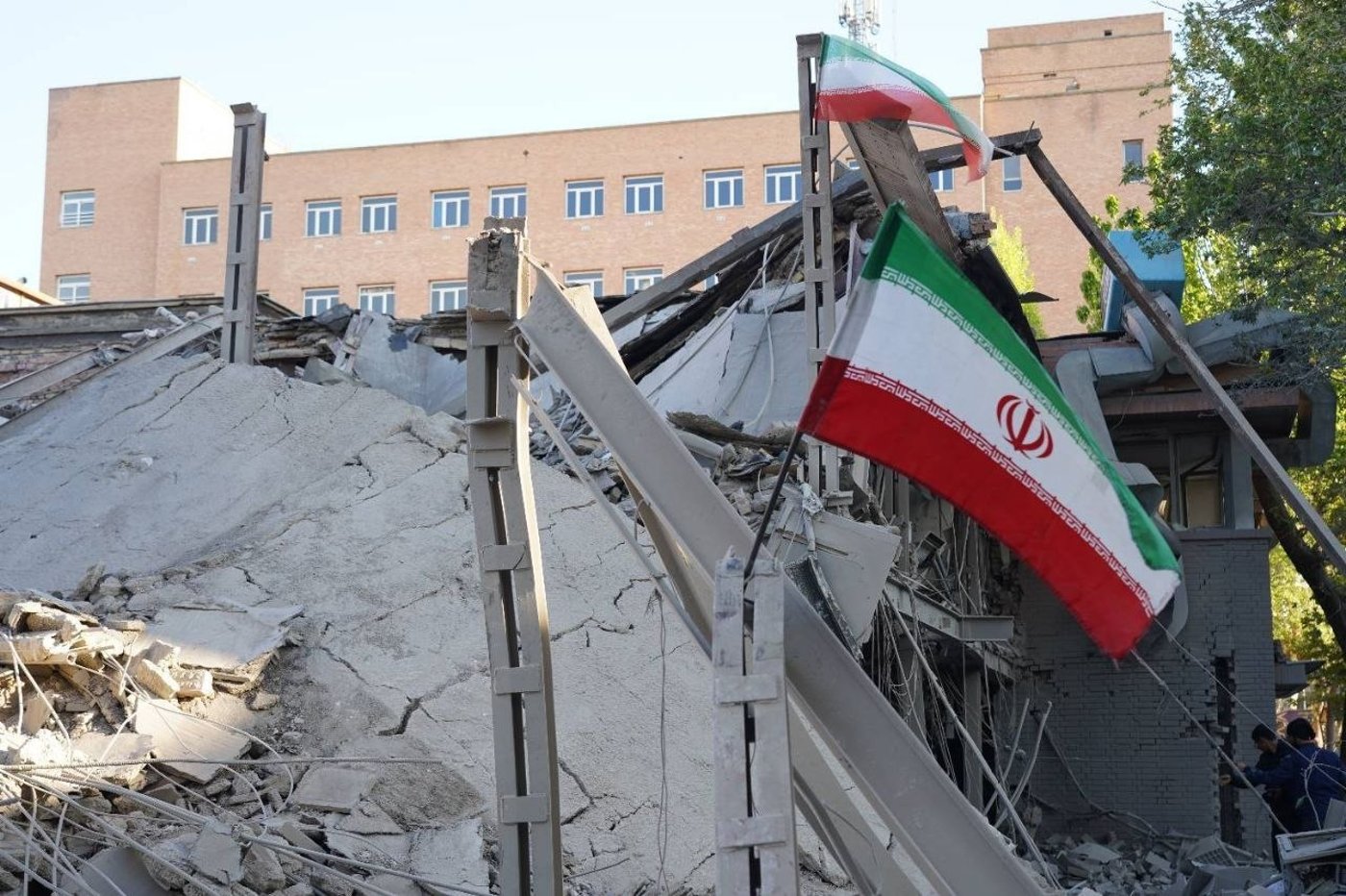 אוניברסיטת שריף בטהרן אחרי התקיפה