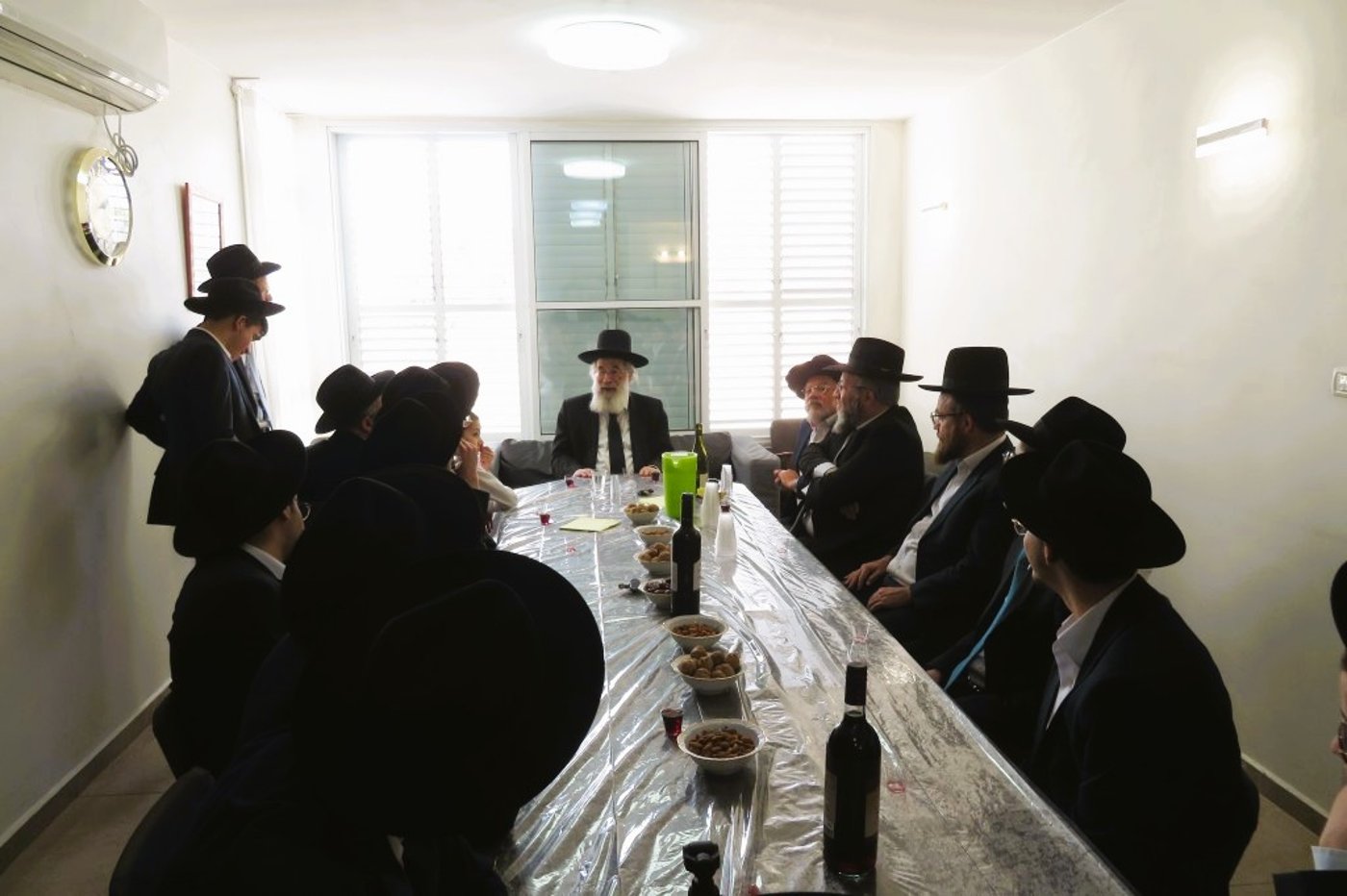 מעמד הקבלת פני רבו לראש הישיבה הגאון רבי ברוך דב דיסקין