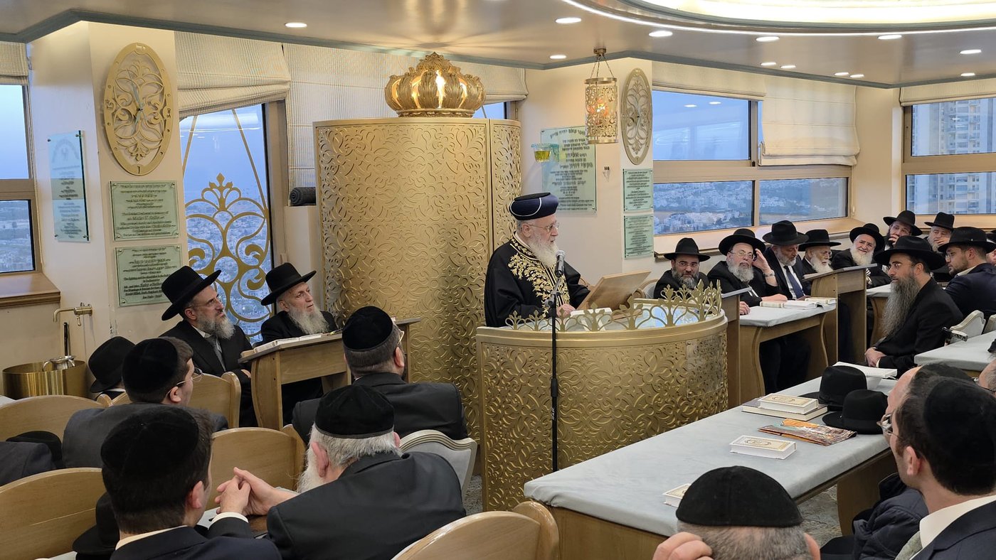 שש שנים להסתלקות הראש"ל הגאון רבי אליהו בקשי דורון זצ"ל