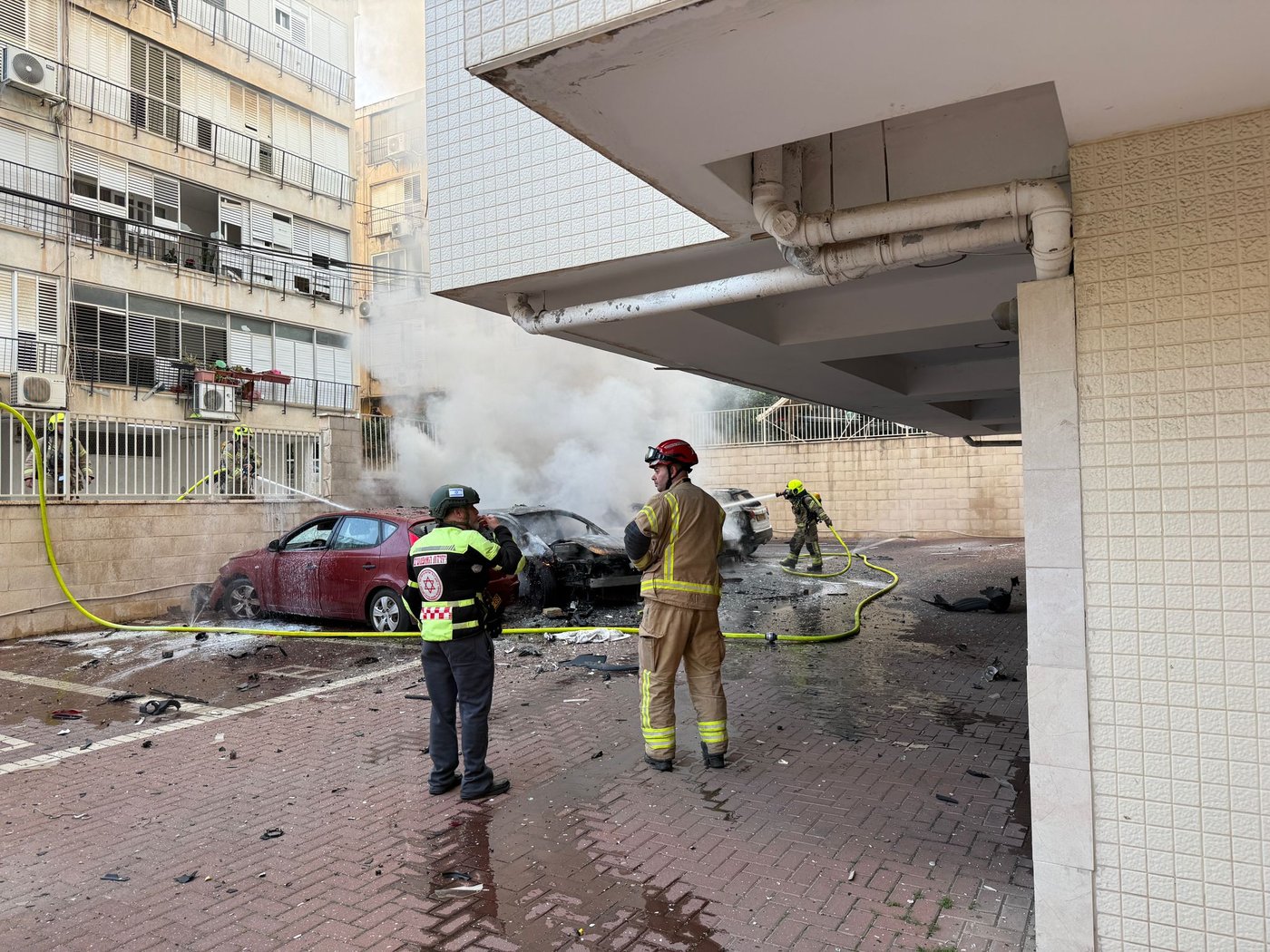 זירת הנפילה בפתח תקווה