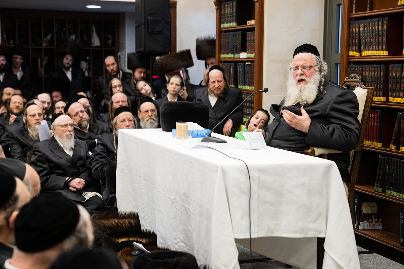 הגר"ש אלתר בשיעור חוה"מ פסח