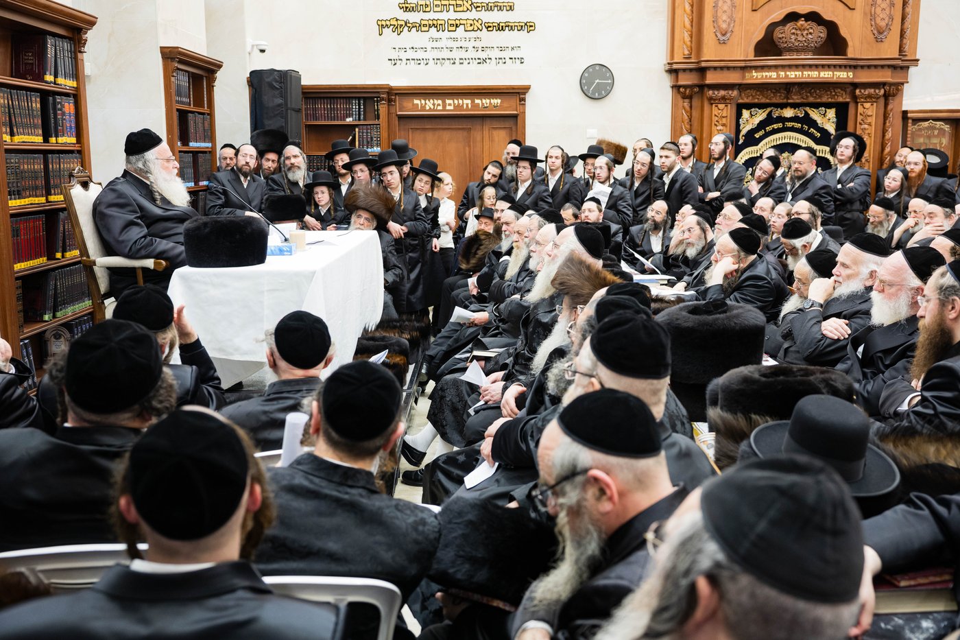 הגר"ש אלתר בשיעור חוה"מ פסח