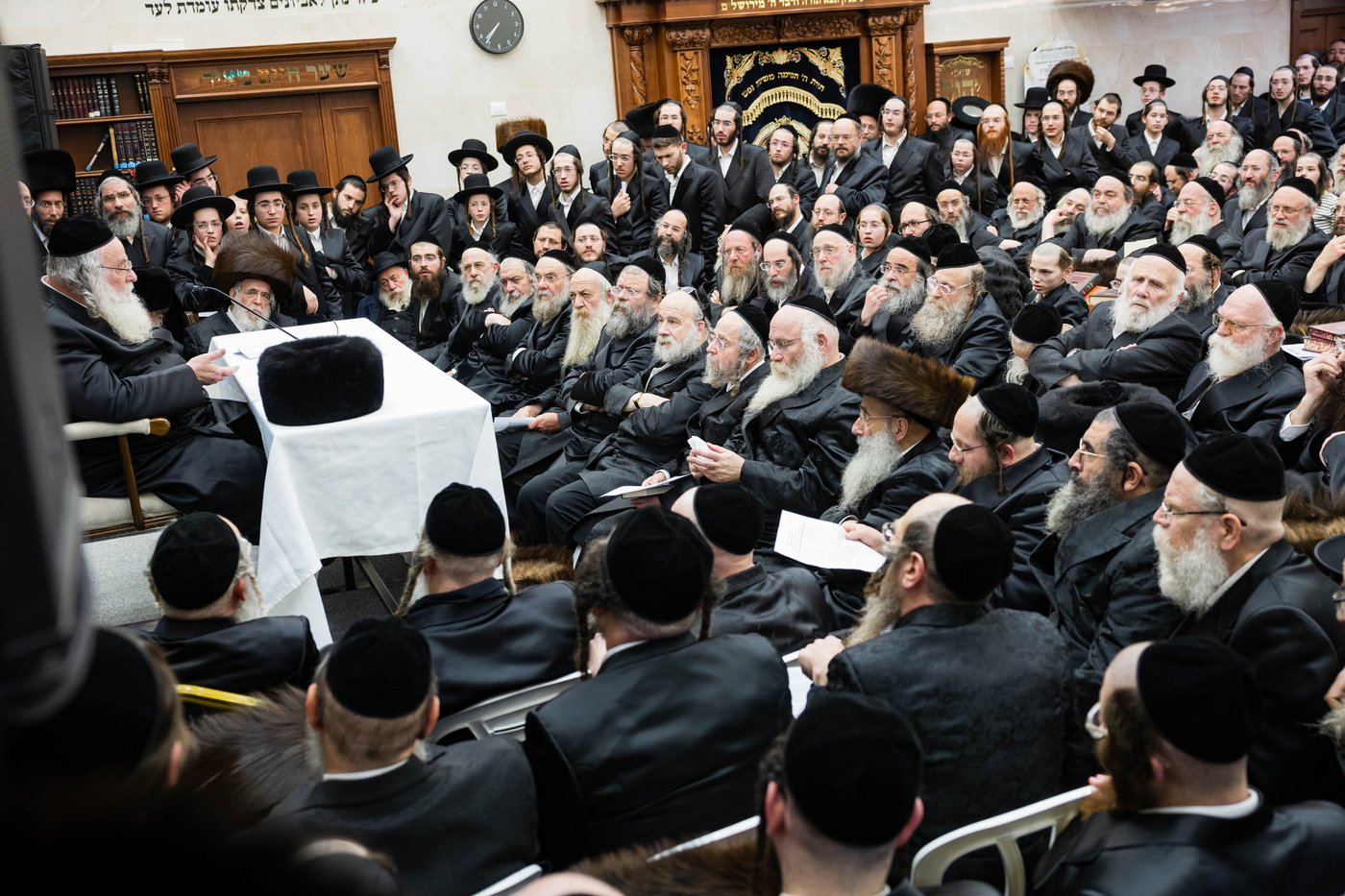 הגר"ש אלתר בשיעור חוה"מ פסח