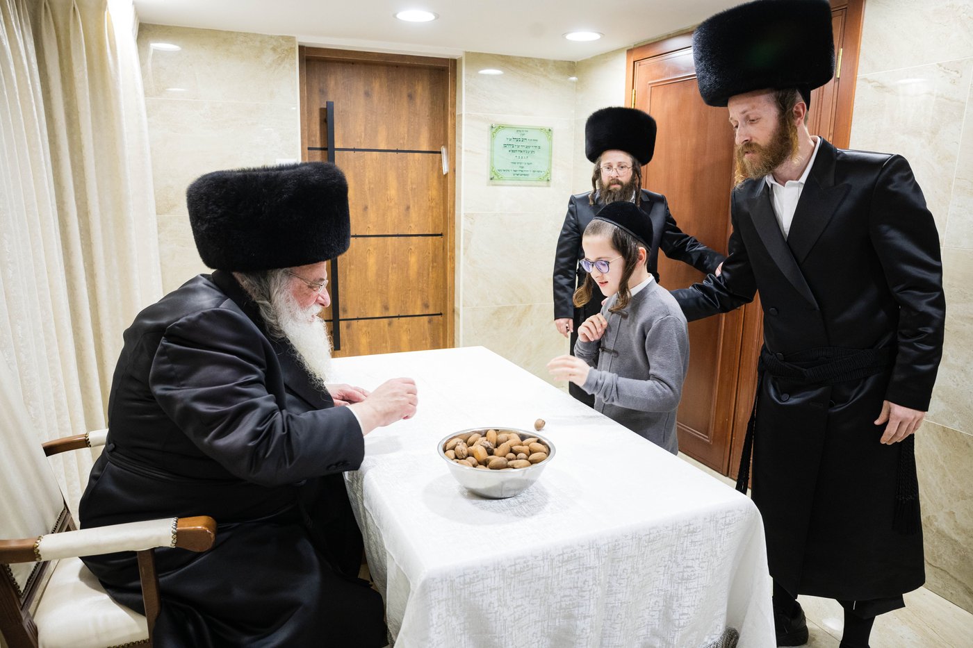 הגר"ש אלתר בשיעור חוה"מ פסח