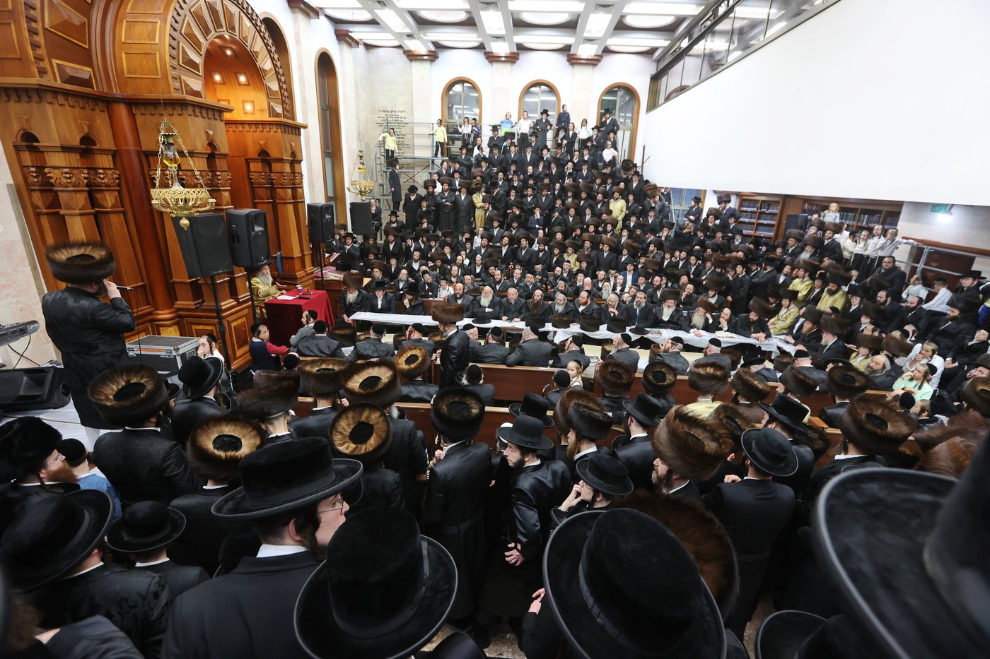 הגה"צ רבי אלימלך בידרמן בזיץ הכנה לשביעי של פסח