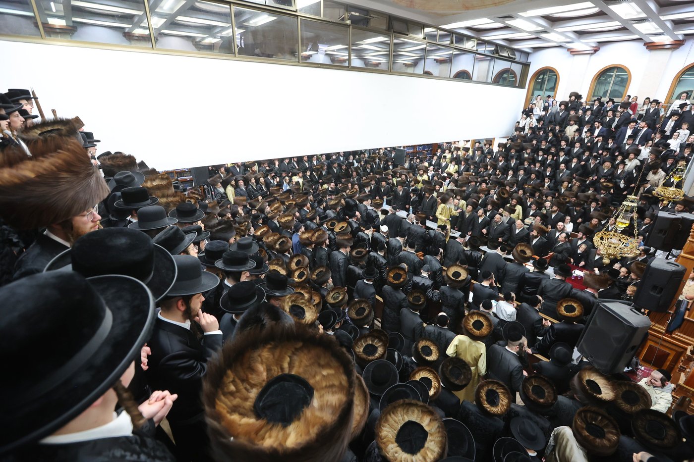 הגה"צ רבי אלימלך בידרמן בזיץ הכנה לשביעי של פסח