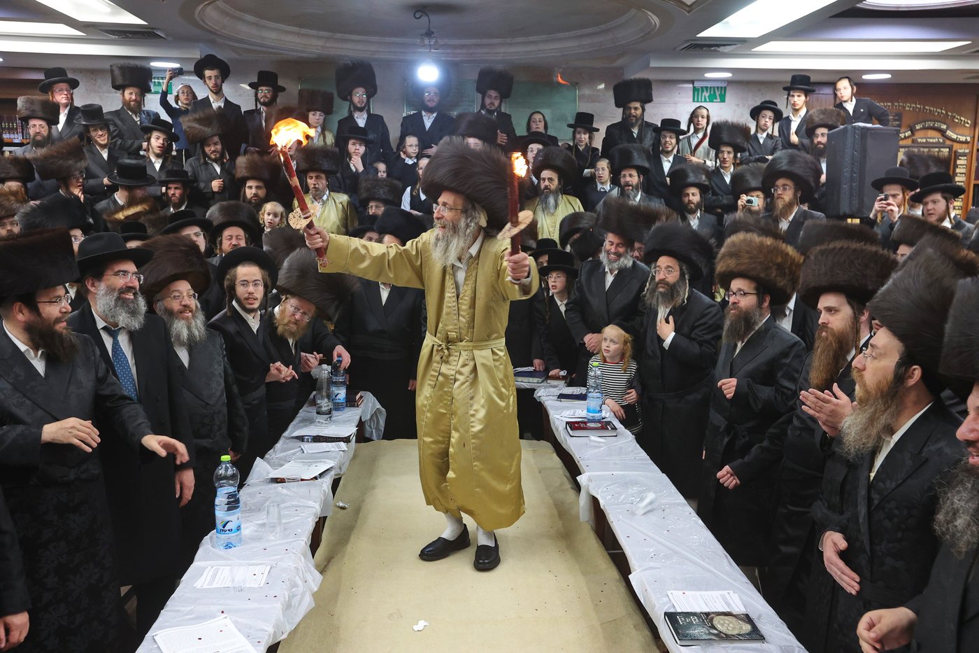 הגה"צ רבי אלימלך בידרמן בזיץ הכנה לשביעי של פסח