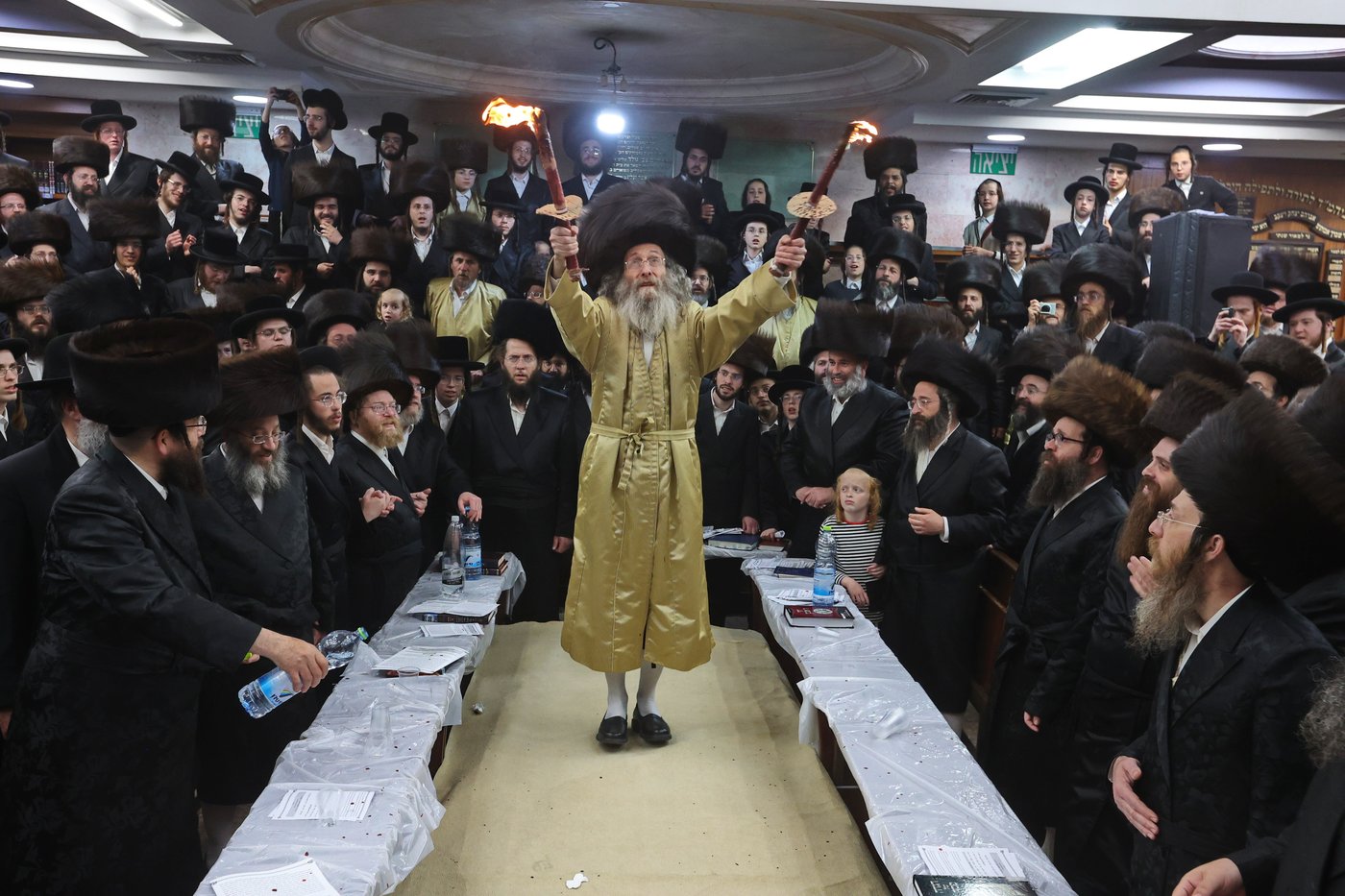 הגה"צ רבי אלימלך בידרמן בזיץ הכנה לשביעי של פסח