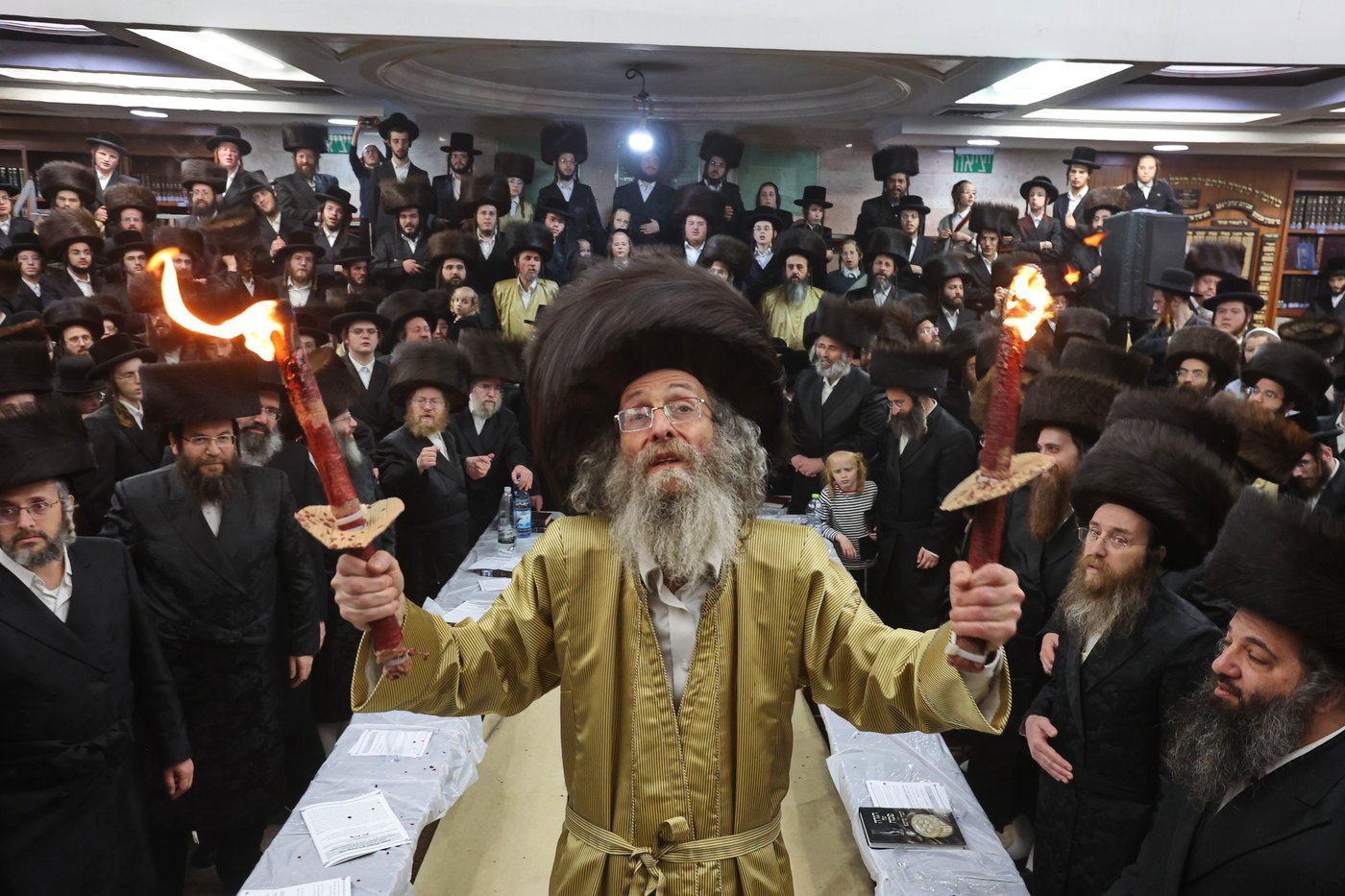 הגה"צ רבי אלימלך בידרמן בזיץ הכנה לשביעי של פסח