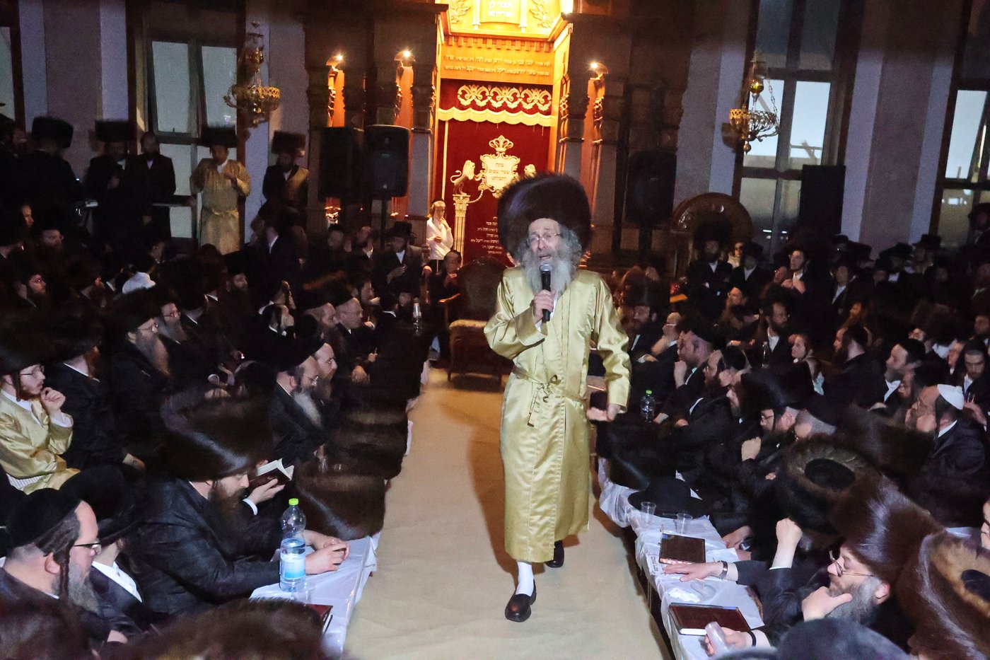 הגה"צ רבי אלימלך בידרמן בזיץ הכנה לשביעי של פסח