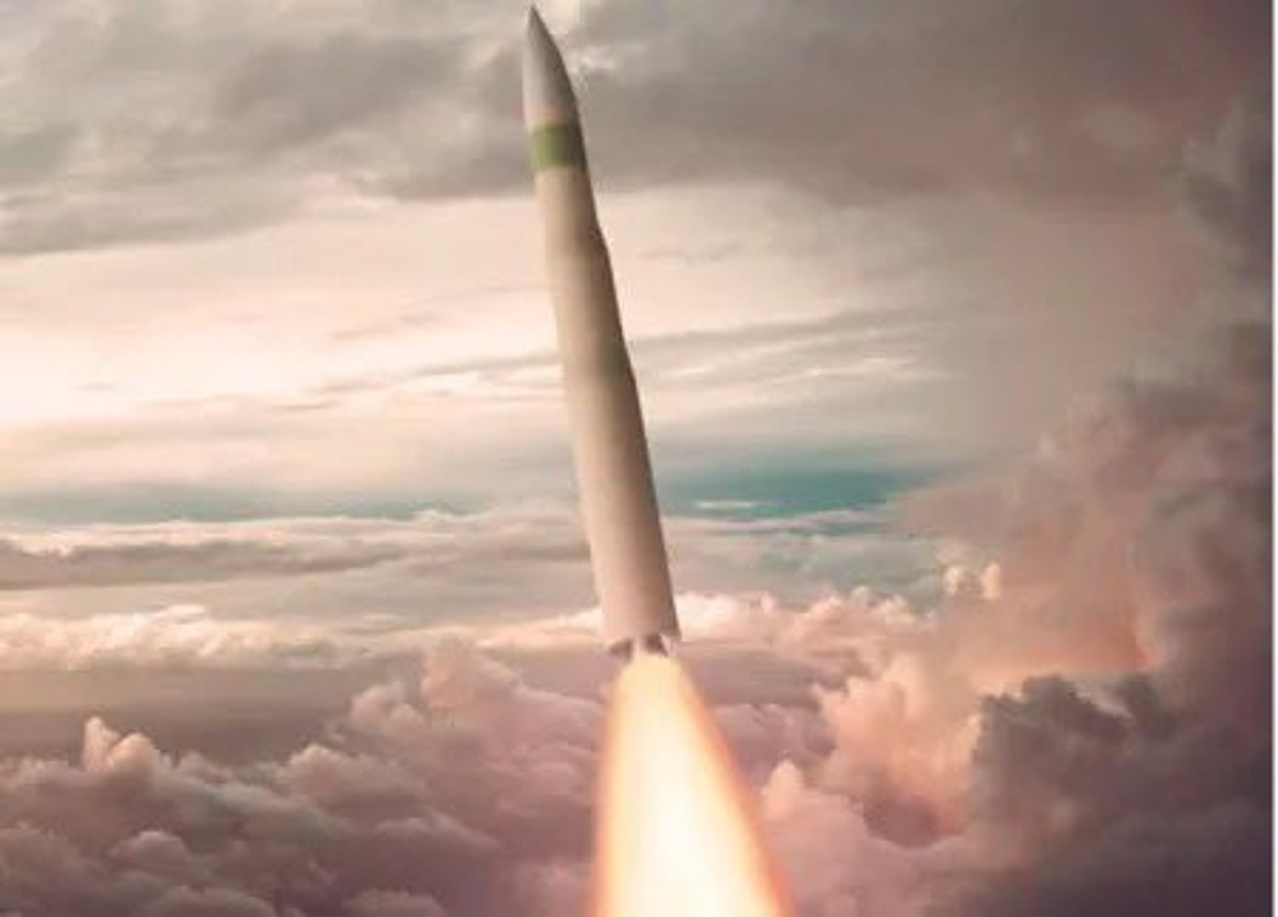 הטיל המוצק של שלב 2 במערכת הנשק LGM-35A Sentinel