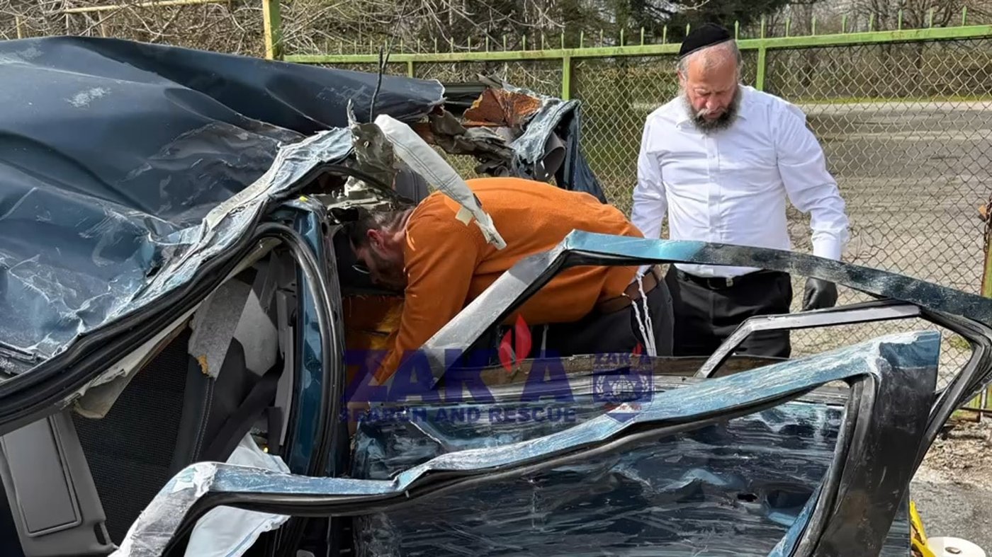 זירת התאונה