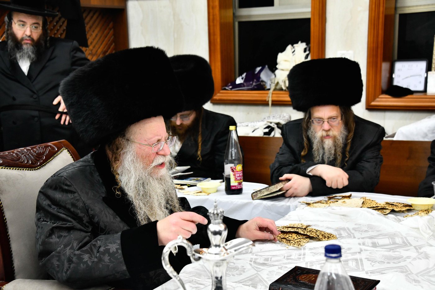 האדמו"ר מקוזמיר בנעילת החג