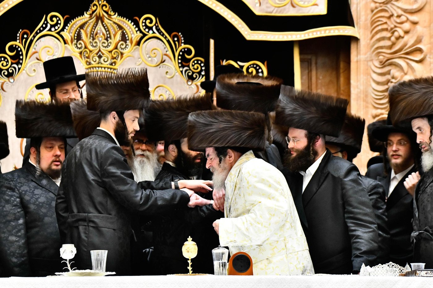 נעילת החג פסח בחצה"ק ויז'ניץ