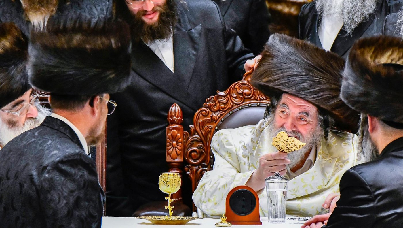 נעילת החג פסח בחצה"ק ויז'ניץ