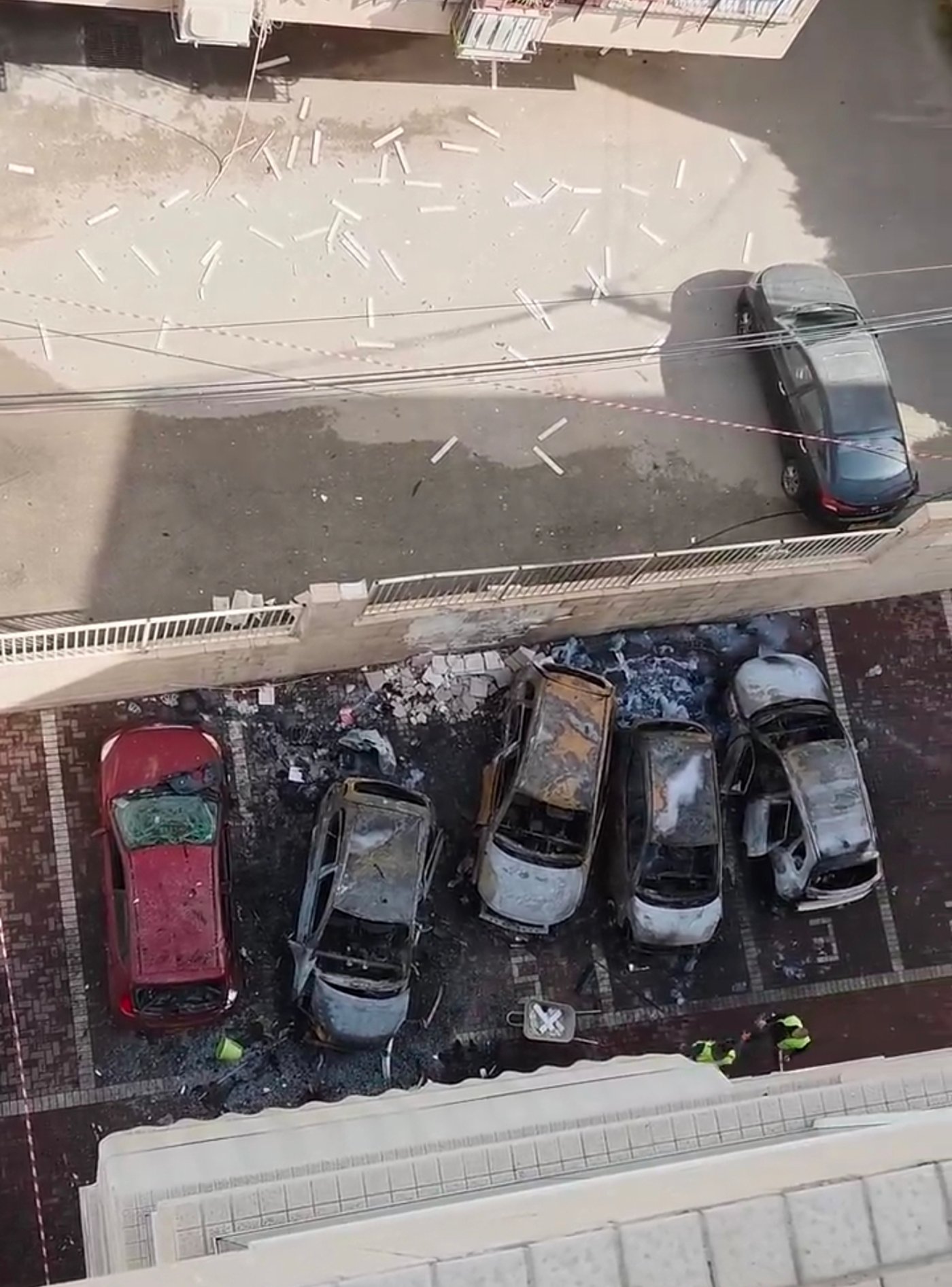 הרכבים שנשרפו