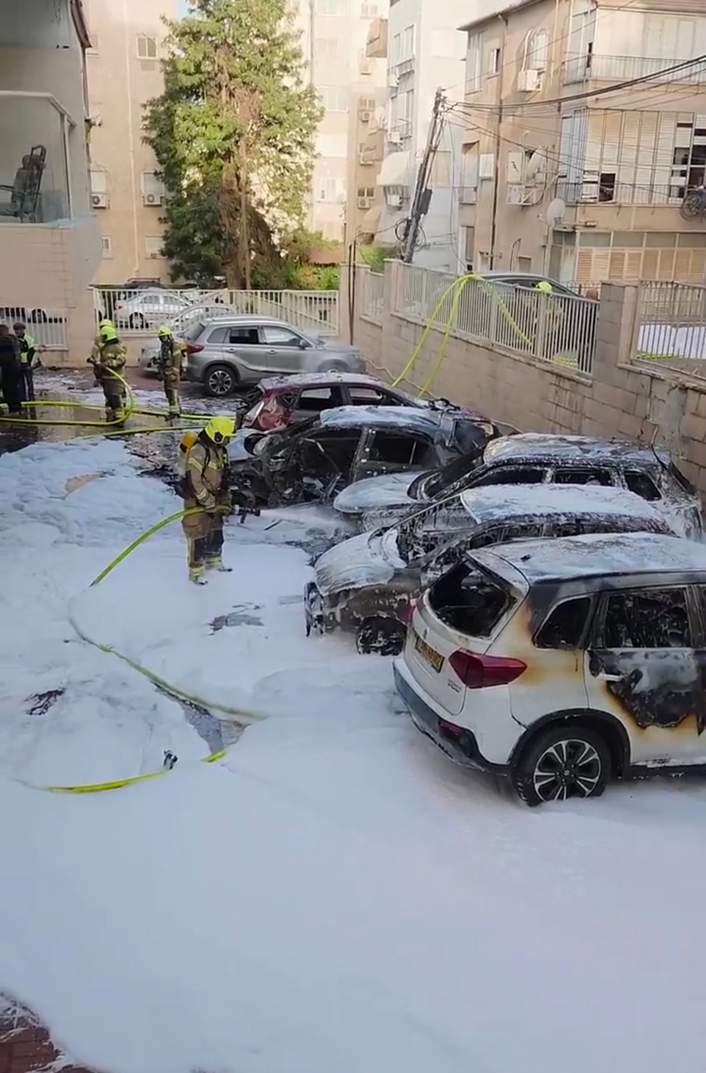 הרכבים שנשרפו