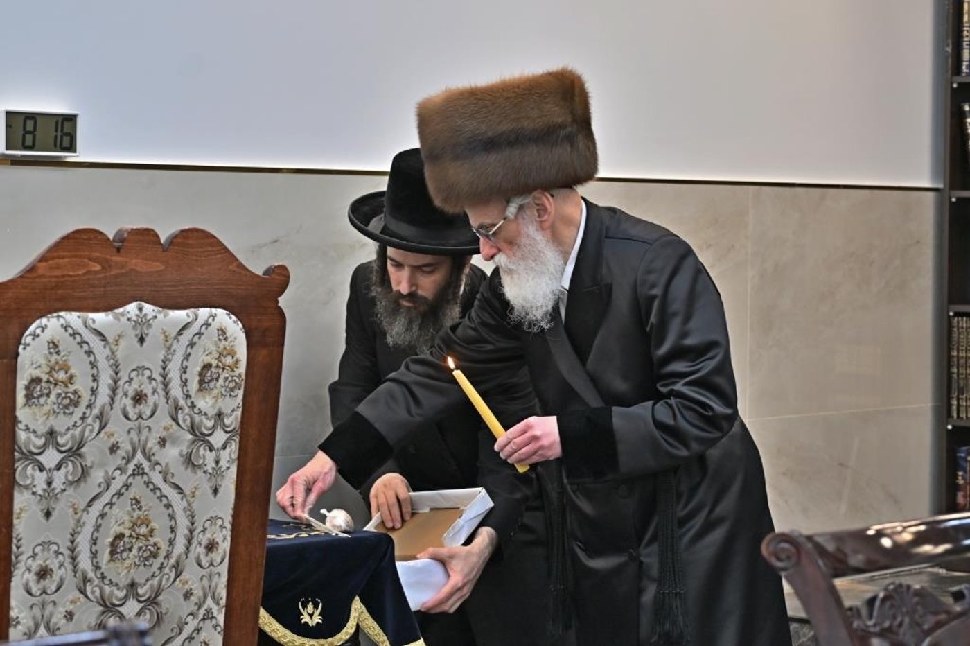 חג הפסח בחצה"ק ויזניץ