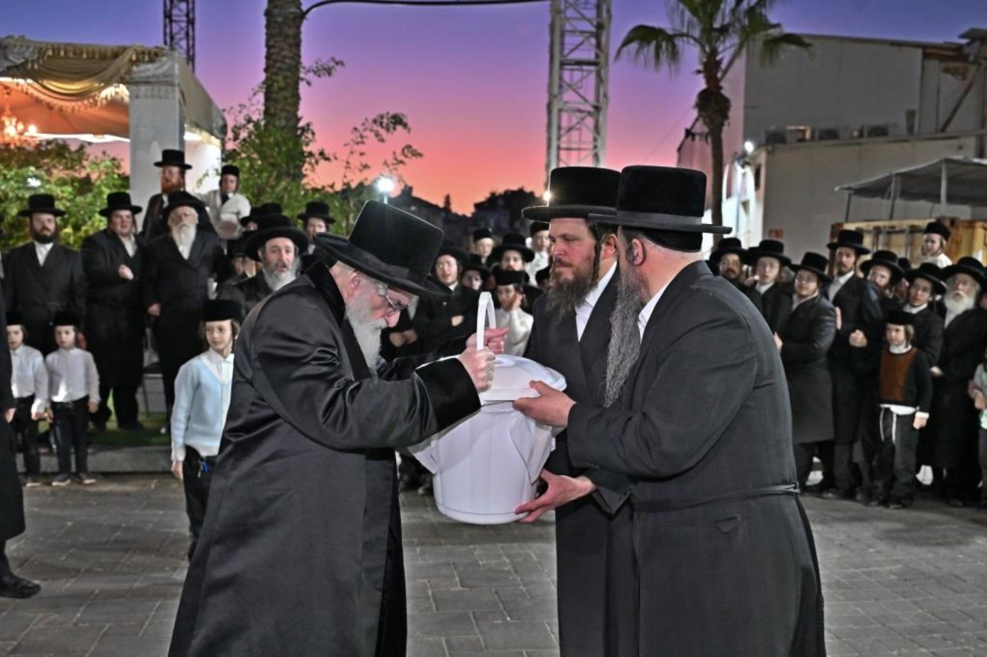 חג הפסח בחצה"ק ויזניץ