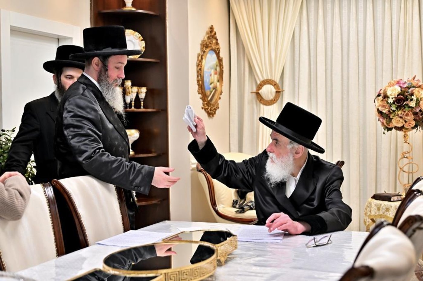 חג הפסח בחצה"ק ויזניץ