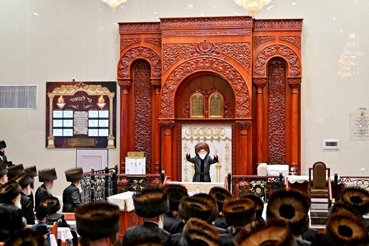 חג הפסח בחצה"ק ויזניץ