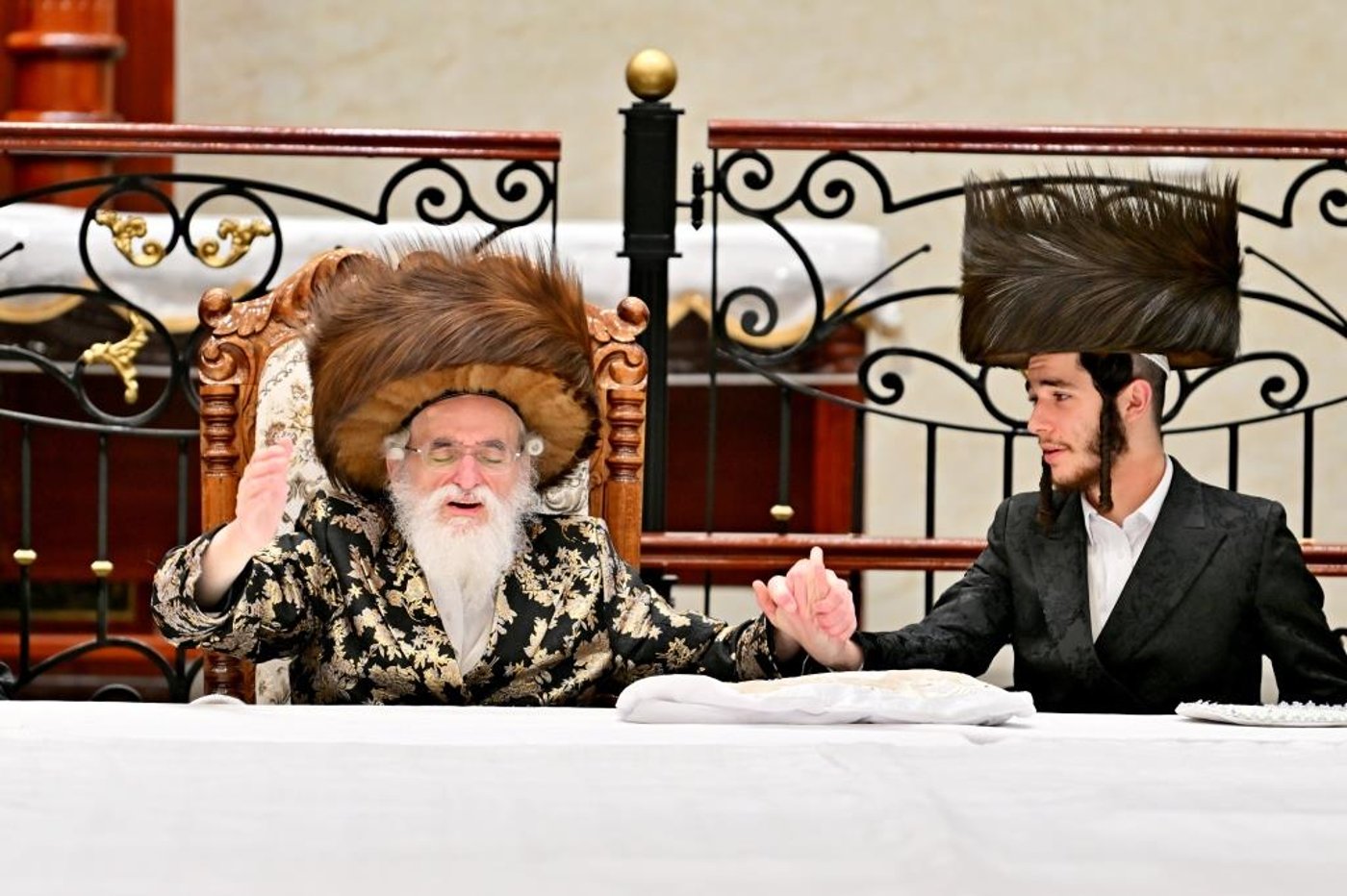 חג הפסח בחצה"ק ויזניץ