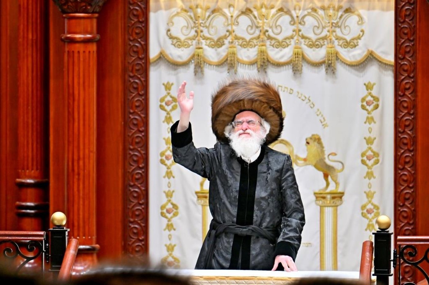 חג הפסח בחצה"ק ויזניץ