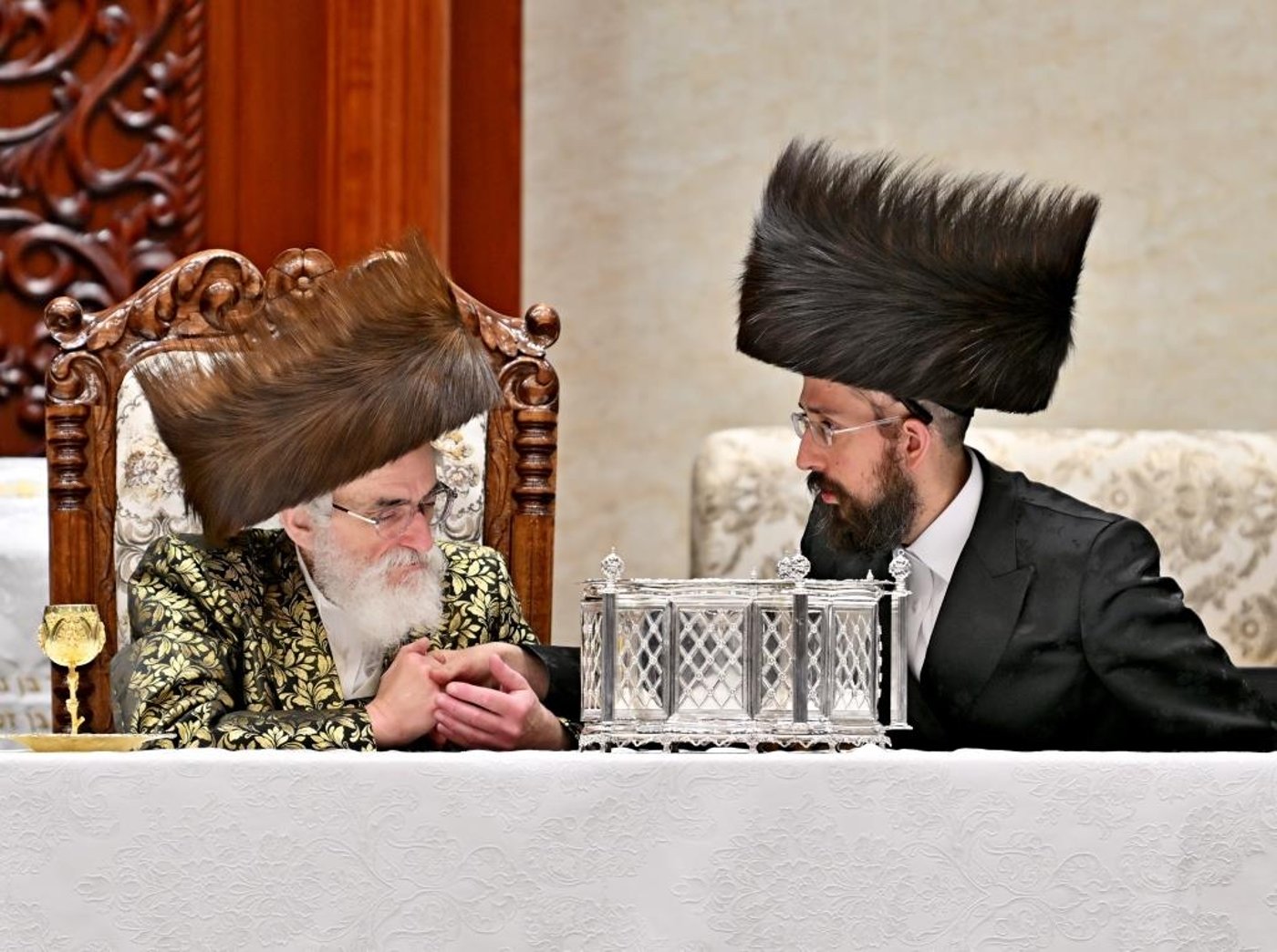 חג הפסח בחצה"ק ויזניץ