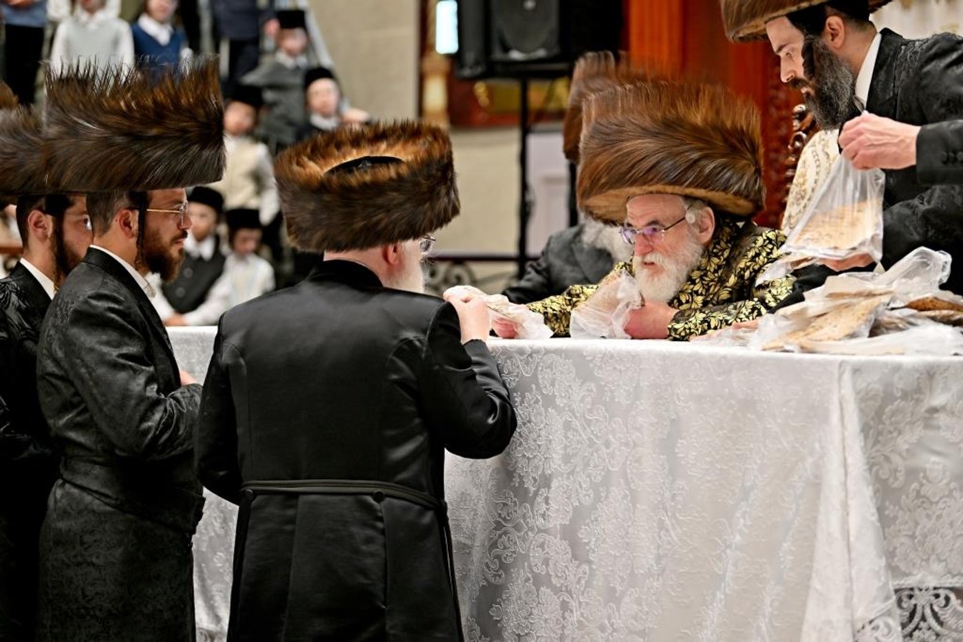 חג הפסח בחצה"ק ויזניץ