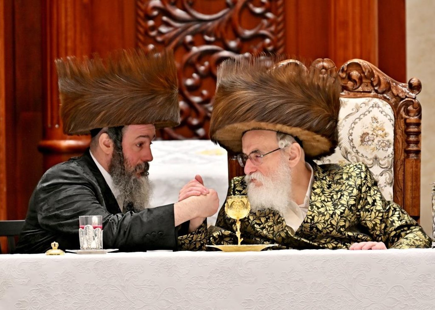 חג הפסח בחצה"ק ויזניץ