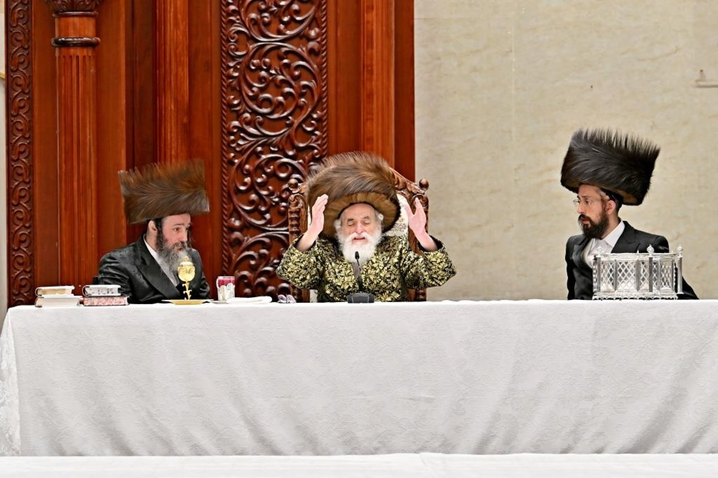 חג הפסח בחצה"ק ויזניץ