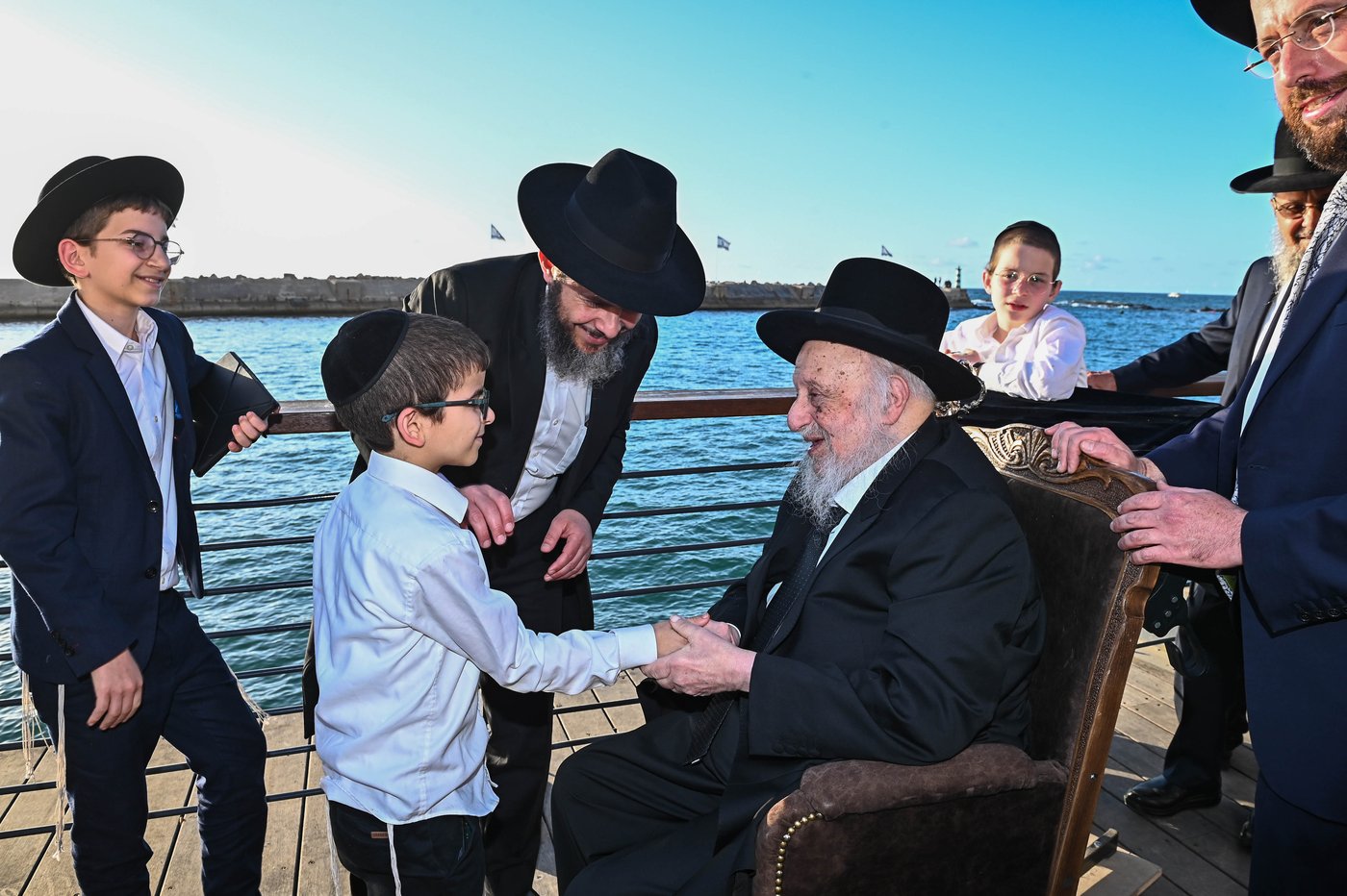 הגרב"ד פוברסקי במעמד ביעור מעשרות