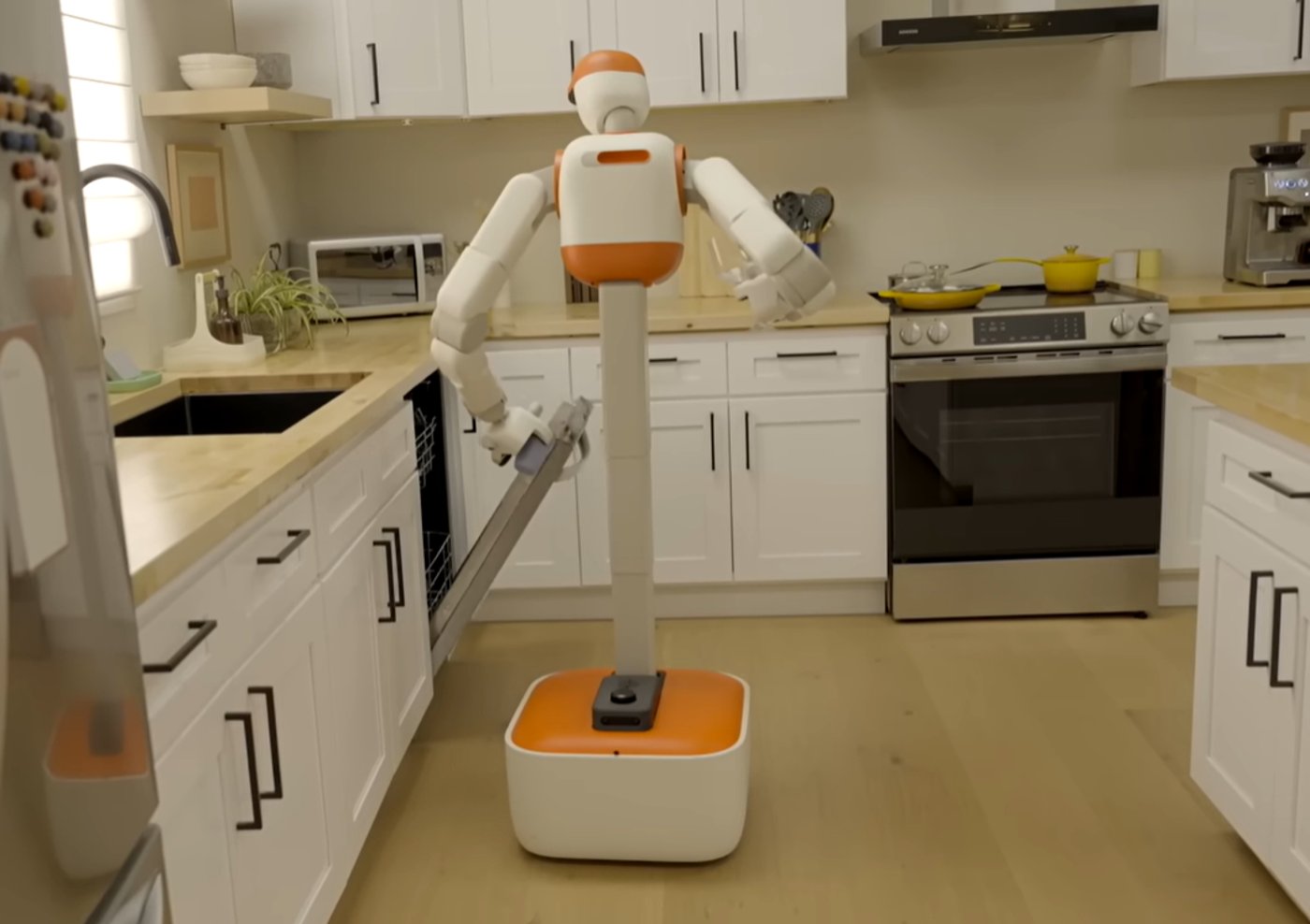 רובוט מבצע עבודות ביתיות